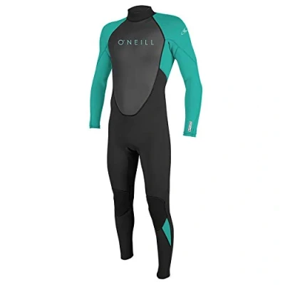 Afbeelding van O&#039;Neill Kinder Surfpak Reactor 3/2 Full Zwart, aqua 12/L