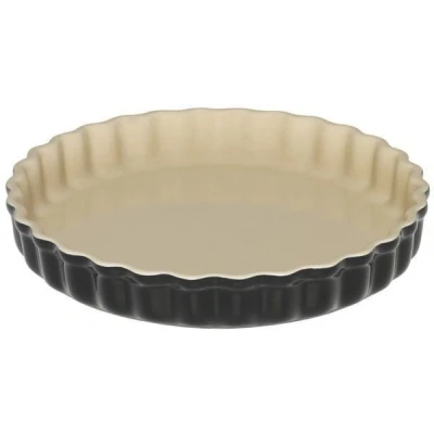 Afbeelding van Le Creuset Taartvorm Heritage Ebbenzwart ø 28 cm