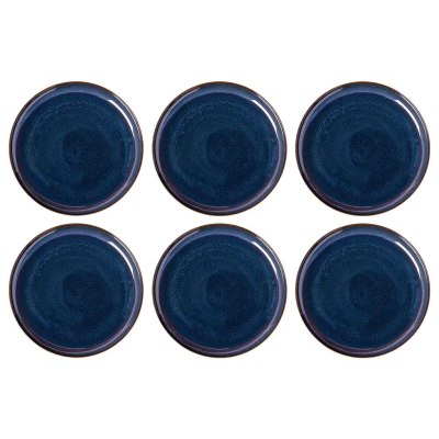 Afbeelding van Villeroy &amp; Boch Crafted Denim Platbord 26cm, Set van 6