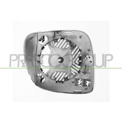Afbeelding van PRASCO VG8157514 Spiegelglas Links VOLKSWAGEN: Touareg I
