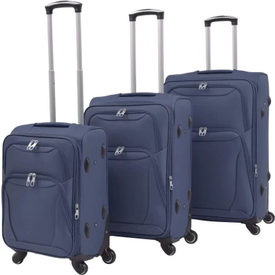 Afbeelding van Trolleyset Zwart 3 Delig