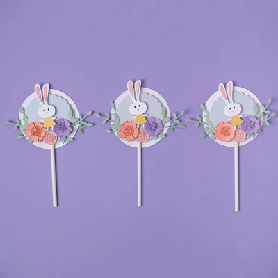 Afbeelding van Sizzix Thinlits Die Set 16PK Hello Spring 665091 Olivia Rose (01 21)