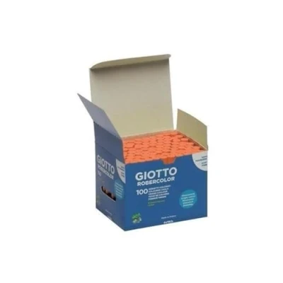 Afbeelding van Giotto 5396 02 RoberColor krijt, 100 stuks, oranje