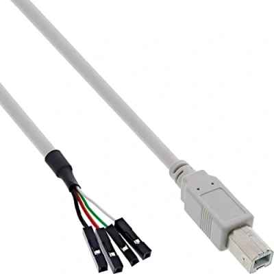 Afbeelding van InLine 0.4m 4 pin/USB 2.0