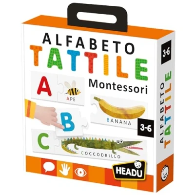 Afbeelding van Headu Alfabeto Tattile Montessori