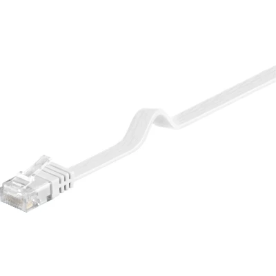 Afbeelding van Microconnect Cat6 UTP UltraFlat 3m Wit netwerkkabel