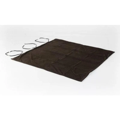 Afbeelding van Foulard / auto kleed bonfire bruin 140x140 cm