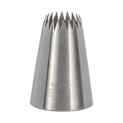 Afbeelding van Birkmann 1010736210 Franse sterhouder, 20 mm, kunststof, grijs, 5 x 3 2 cm