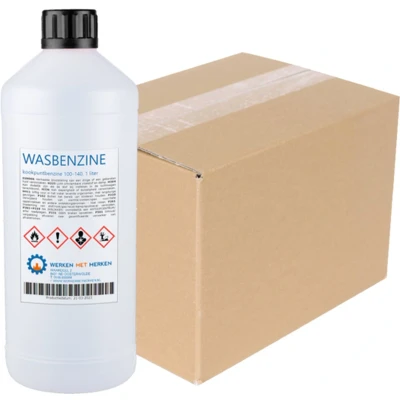 Afbeelding van Wasbenzine 12x 1 liter, doos