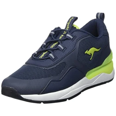 Afbeelding van KangaROOS Kd road Sneakers voor jongens, Dk Navy Lime
