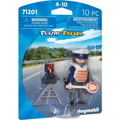 Afbeelding van PLAYMOBIL Playmo Friends Verkeerspolitie 71201