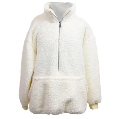 Afbeelding van Unique Living Hoodie Willow Dove White 60x67cm
