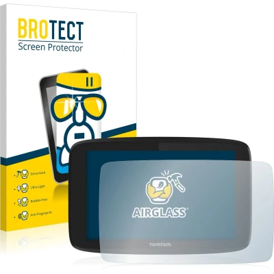 Afbeelding van BROTECT Screenprotector voor TomTom Go Professional 620 Folie Beschermfolie Beschermglas transparant