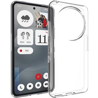Afbeelding van Accezz Clear Backcover voor de Nothing Phone (3a) Pro Transparant