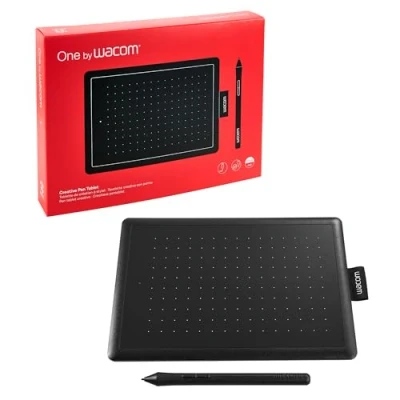 Image de One (taille: S) par CTL 472 N Tablette créative avec un crayon Noir