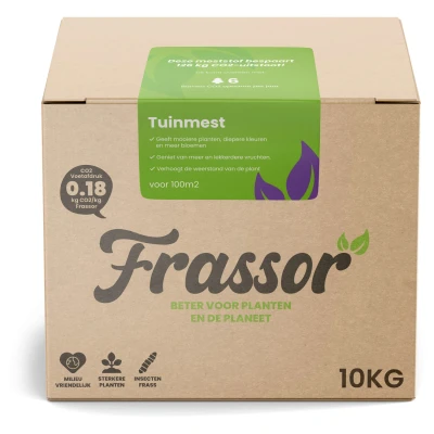 Afbeelding van Frassor Insectenmest Tuin Frass 100 m2 Siertuinmeststoffen 10 kg