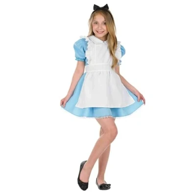 Afbeelding van Fun Shack Alice kostuum voor Wondermeisjes, meisjeskostuum, kinderen, filmpersonage, kinderkostuum, carnaval, maat XL