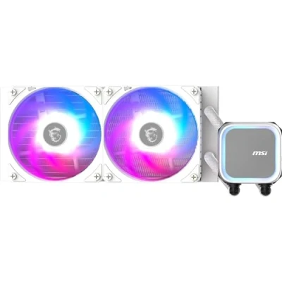 Image de Kit Watercooling CPU MSI MAG CORELIQUID A13 240 blanc
