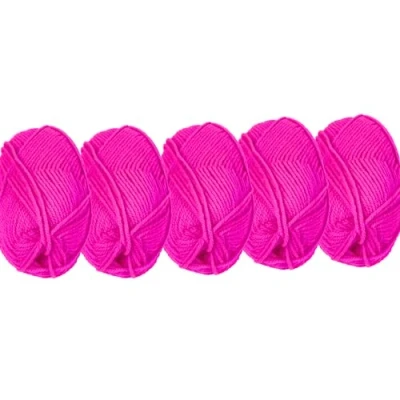Afbeelding van UV FLOOR 5 bollen neonwitte draden speciaal zwart licht fluorescerend accessoire string art