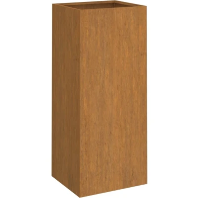 Afbeelding van Plantenbak 32x27,5x75 cm cortenstaal