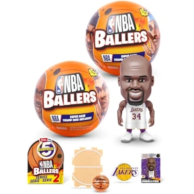 Afbeelding van 5 SURPRISE NBA Ballers, Series 2, ZURU Unboxing Boys Basketball Collectible (2 capsules)