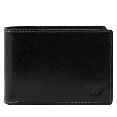 Afbeelding van Braun Büffel Portemonnee Arezzo RFID Wallet 4CS Black Zwart
