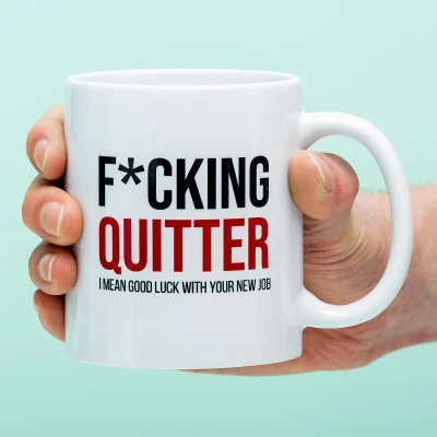 Afbeelding van Mok F*cking Quitter