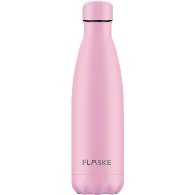 Afbeelding van FLASKE Flower Match RVS Drinkfles van 500ML Geschikt als waterfles, thermosfles en thermoskan