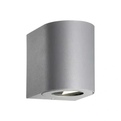 Afbeelding van Nordlux Canto 2 49701010 LED buitenlamp (wand) 12 W Grijs