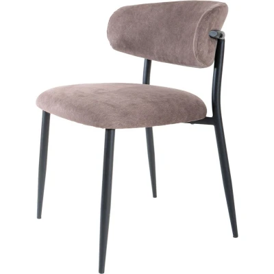 Afbeelding van Home67 Eetkamerstoel Dion Ramses Taupe