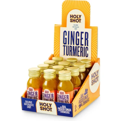Afbeelding van Holyshot Gember, Kurkuma &amp; Ananas fles 12x6 cl