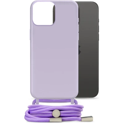 Afbeelding van Mobilize Lanyard Gelly Case for Apple iPhone 15 Pro Max Pastel Purple