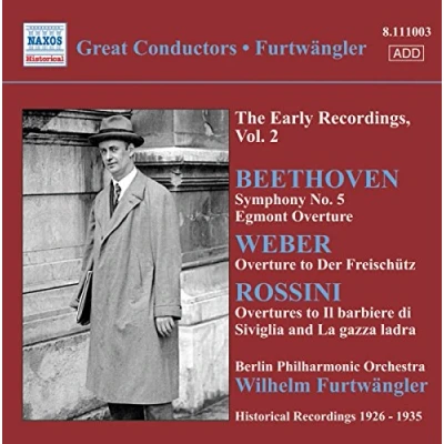 Afbeelding van Berlin Philharmonic Orchestra, Wilhelm Furtwänger Early Recordings Volume 2 (CD)