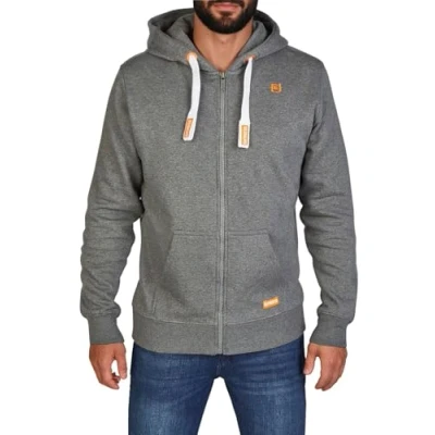 Afbeelding van riverso RIVNoah Herenjas met capuchon, regular fit, basic sportjack, bruin, rood, blauw, zwart, groen, grijs, S, M, L, XL, XXL, 3XL, 4XL, 5XL, Grijsmix standaard 2 (23300)