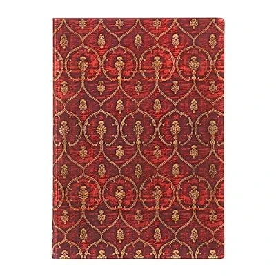 Afbeelding van Notitieboek PB Flex Midi Red Velvet