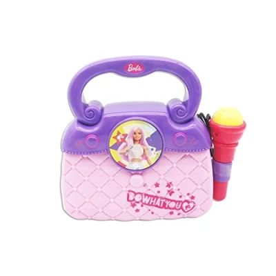 Afbeelding van Karaoke Barbie 4409 Handtas Paars