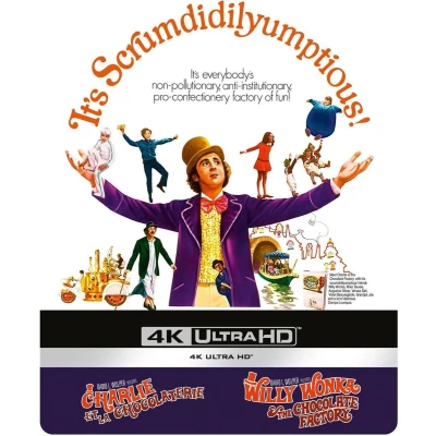 Afbeelding van Warner Home Video Willy Wonka And The Chocolate Factory 4k Blu ray