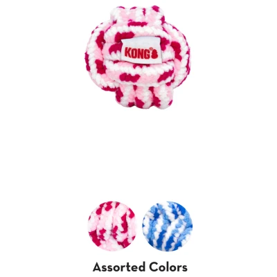 Afbeelding van Kong Rope Ball Touwbal Puppy Assorti 7,5X5X5 CM (411539)