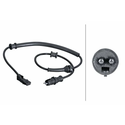 Afbeelding van HELLA 6PU 358 251 031 ABS Sensor Geluidsensor 2 polig 604mm