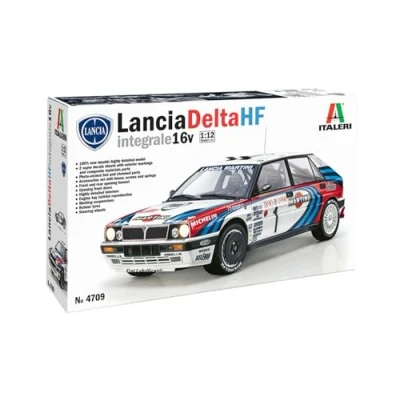 Afbeelding van 1:12 Italeri 4709 Lancia Delta HF integrale 16v Car Plastic Modelbouwpakket