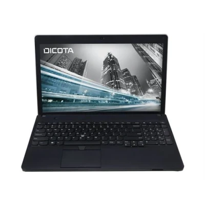 Image de DICOTA Filtre de confidentialité pour ordinateur portable à double sens module d&#039;extension/adhésif largeur 13,3 pouces noir