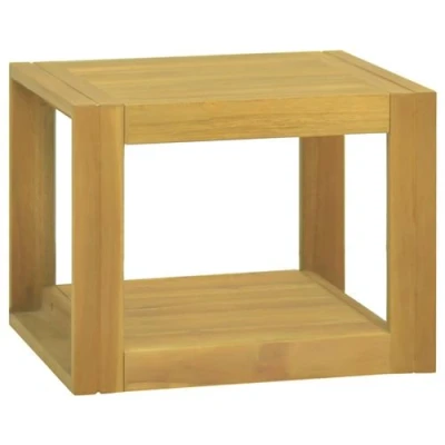 Afbeelding van Badkamerwandkast 45x45x35 cm massief teakhout