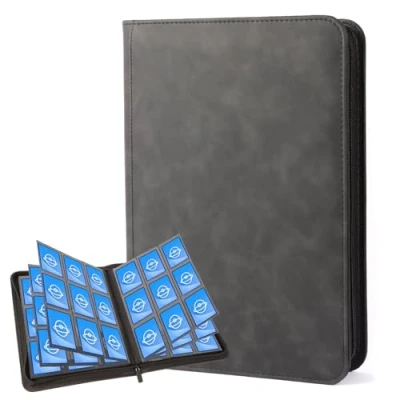 Afbeelding van Verzamelkaartenalbum, 540 hoesjes, 30 pagina&#039;s, voor verzamelkaarten, A4, waterdicht, cadeau verzamelaars, jongens en meisjes