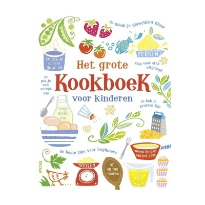 Afbeelding van Uitgeverij deltas het grote kookboek voor kinderen