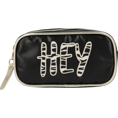 Afbeelding van Top Model Beauty Bag HEY (zwart)