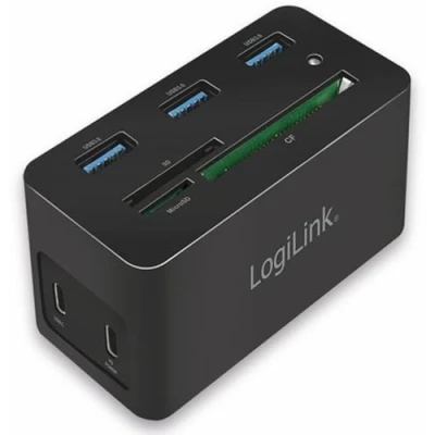 Image de LogiLink Mini station d&#039;accueil USB 3.2 (Gen 1), 10 ports