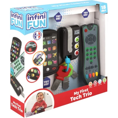 Afbeelding van Jumbo InfiniFun Mijn eerste tech trio Speelgoed vanaf 1 jaar