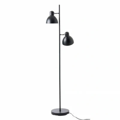 Afbeelding van Dyberg Larsen Skagen 2 vloerlamp lamps zwart