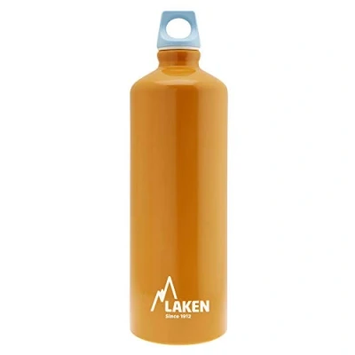 Image de Bot. alu. Futura 1 L. tapón azul Naranja