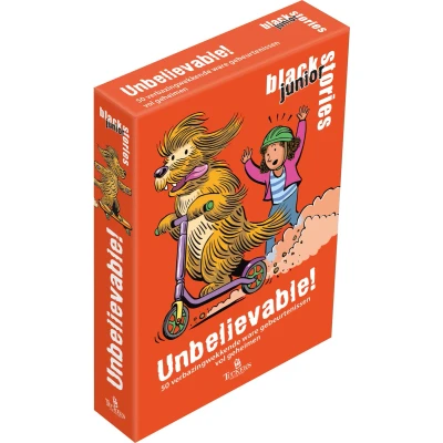 Afbeelding van Black Stories: Junior Unbelievable! (NL) (Nieuwe editie)